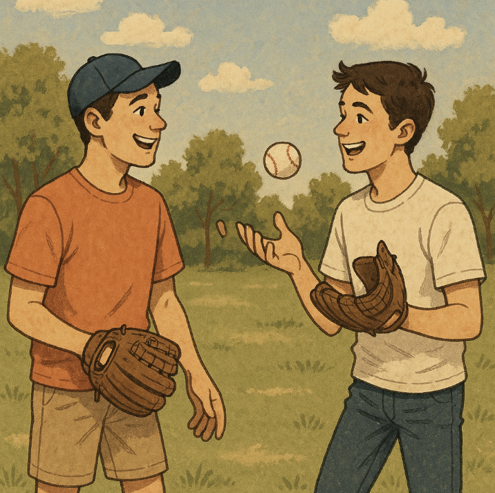 캐치볼에서 공을 잘 받아주는 사람 잘 듣는 사람의 특징