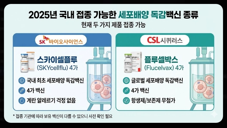 세포배양 독감백신이란