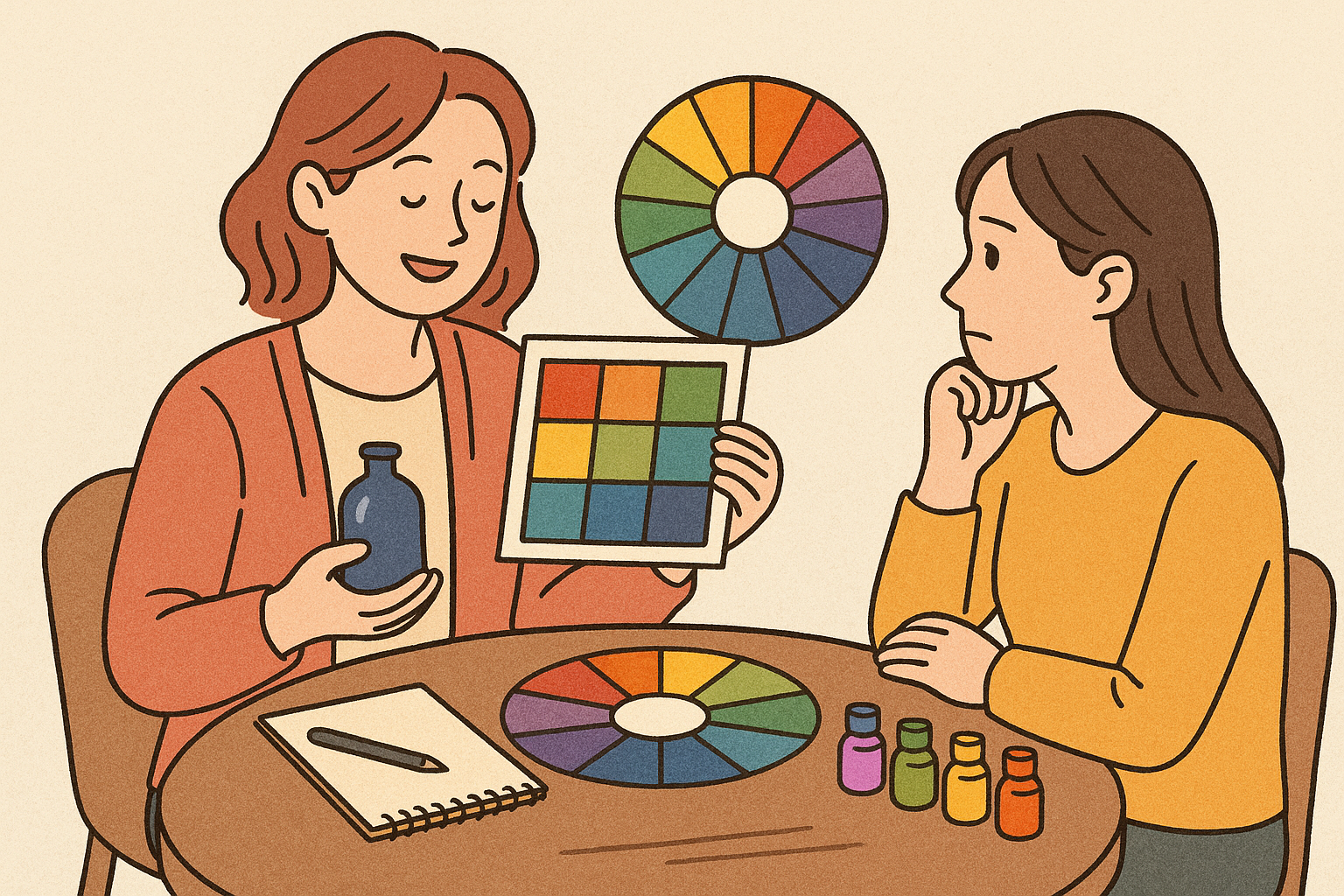 색으로 마음을 어루만지다, 컬러 테라피스트란 직업