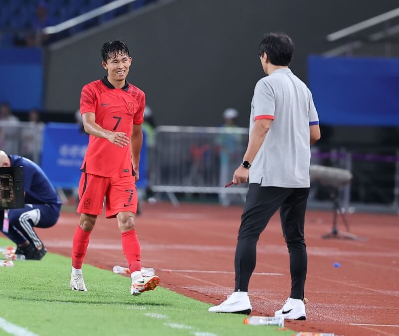 한국 대표팀의 2차전 준비 