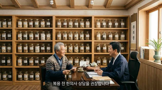 침향환 복용 전 한의사 상담 권장