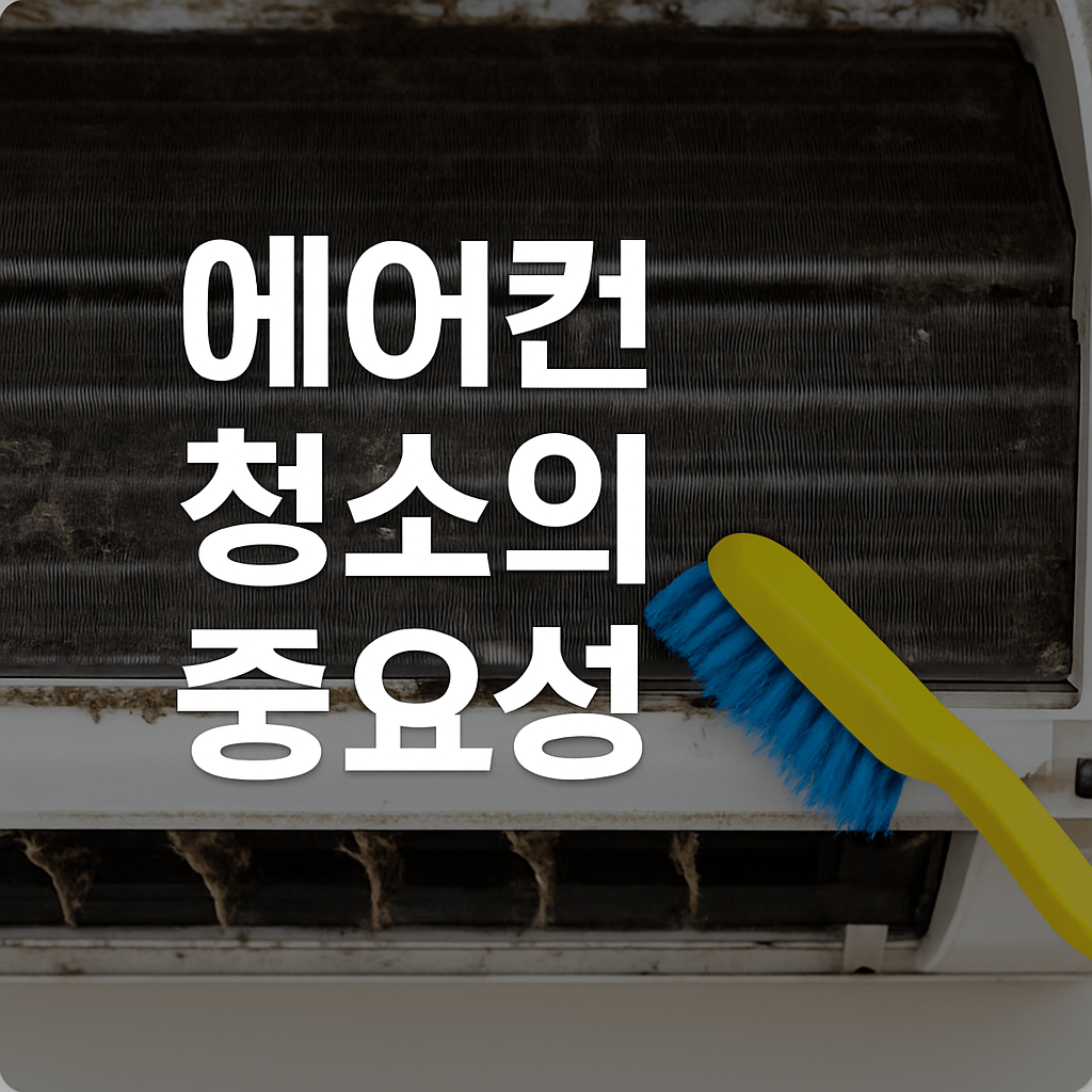 에어컨 곰팡이 셀프로 제거하는 방법