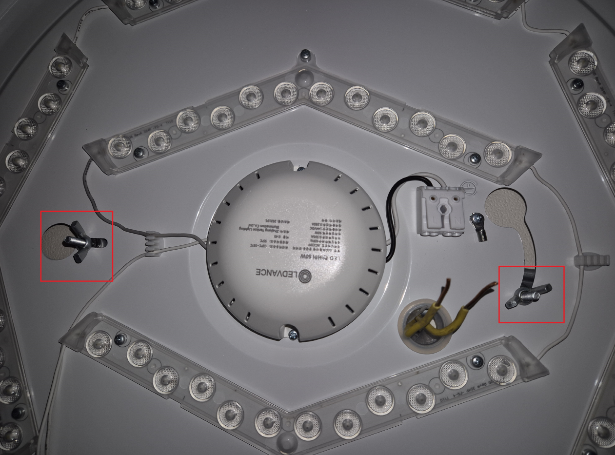 LED전등 교체 - 나사풀기