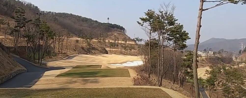 캐슬 9번홀 사진