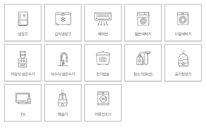 한전 고효율 가전제품 구매비용 지원사업