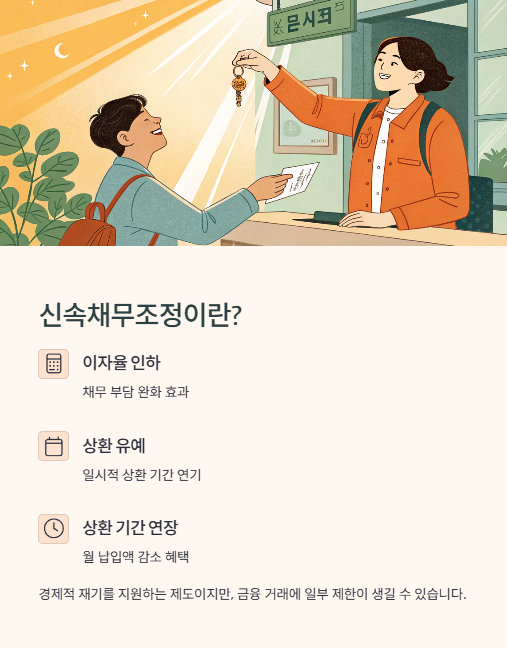 신속 채무 조정이란?