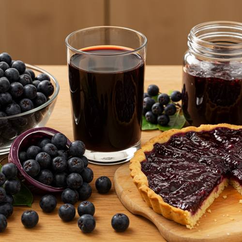 아로니아 음식 사진