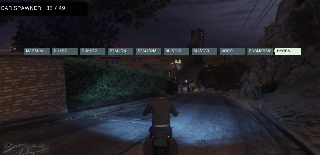 네이티브 트레이너 자동차 설정