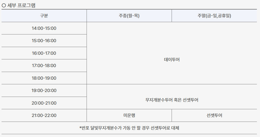 한강페스티벌 반포한강공원