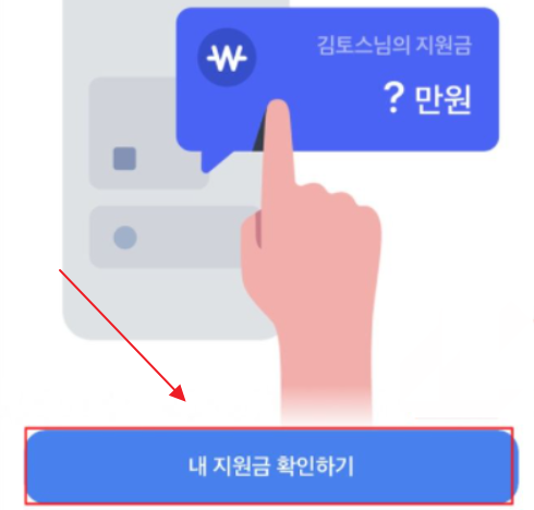 내 지원금 확인 버튼