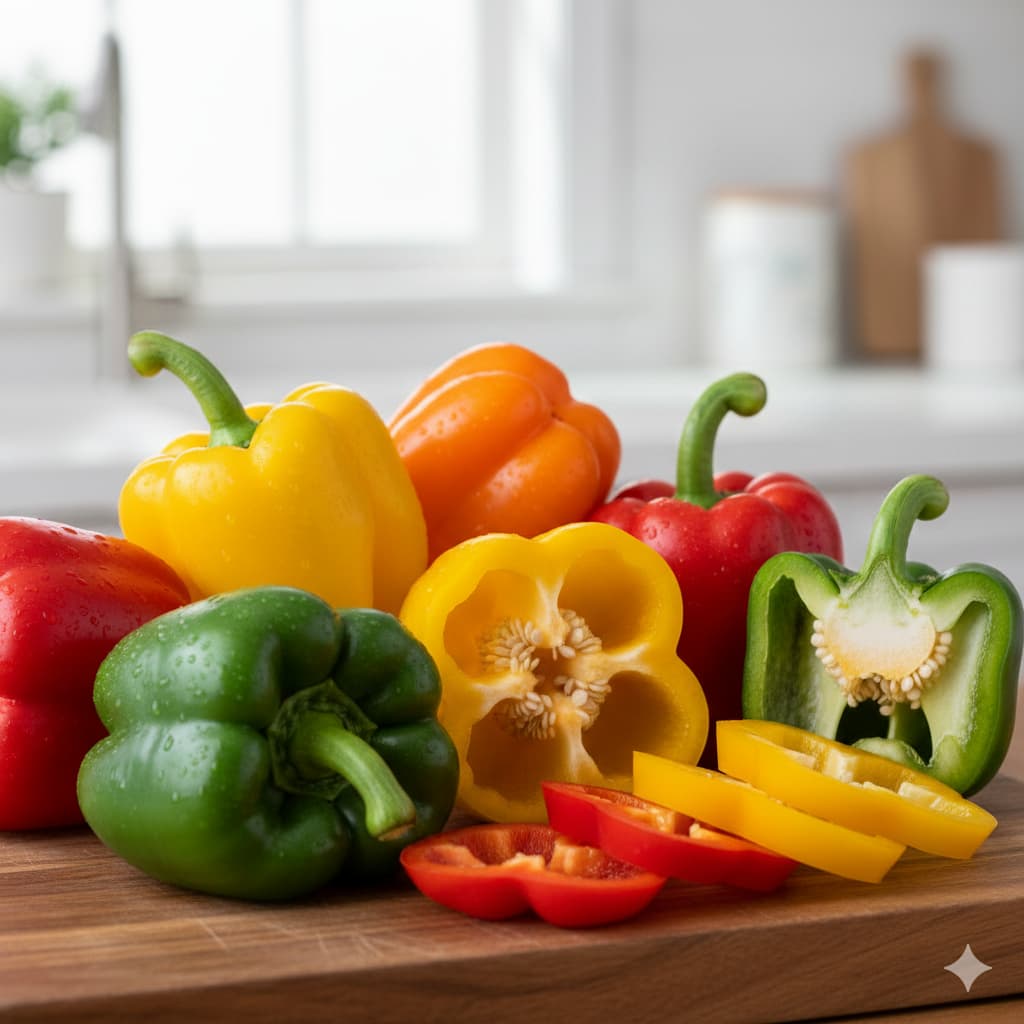 파프리카 효능과 색상별 차이: 비타민C 폭탄, 맞춤형 영양소 섭취 가이드