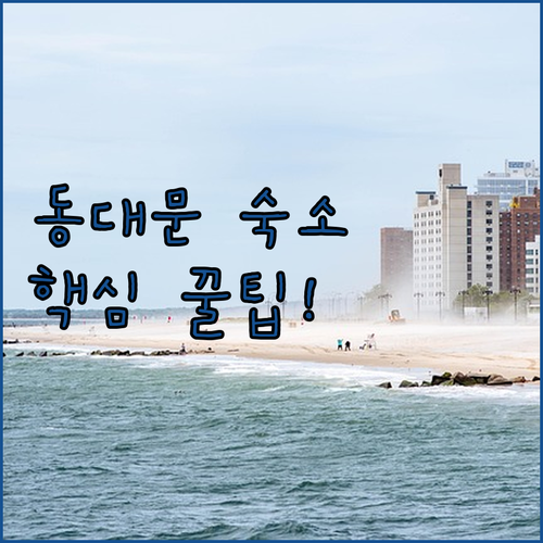 동대문역 도보권 숙소부터 수유 노원 ..