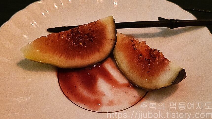 카페-코사메-무화과-디저트-맛