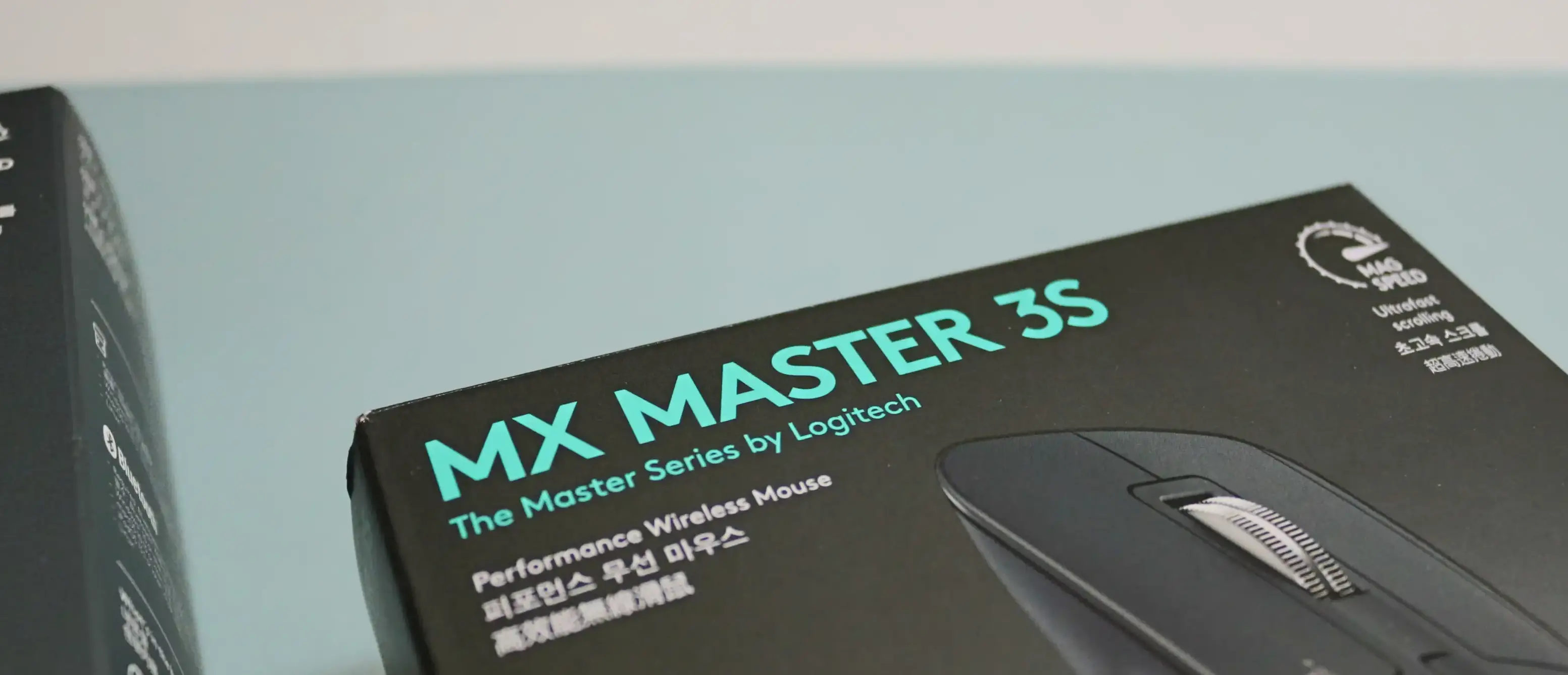 MX MASTER 3S 포장 로고