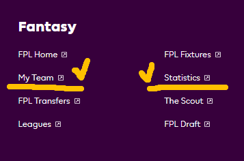 https://fantasy.premierleague.com/statistics