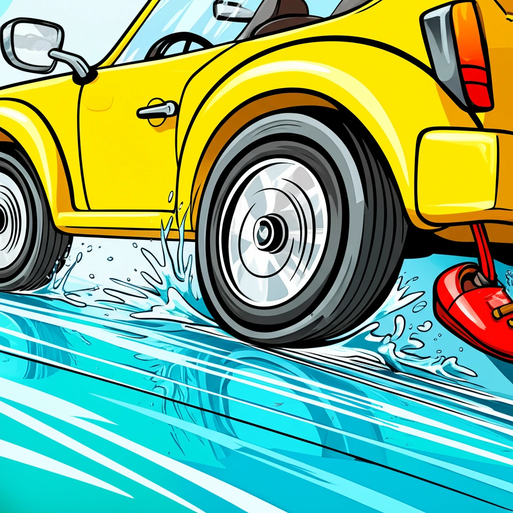 겨울철 빙판길 안전 제동 운전 초보 ..