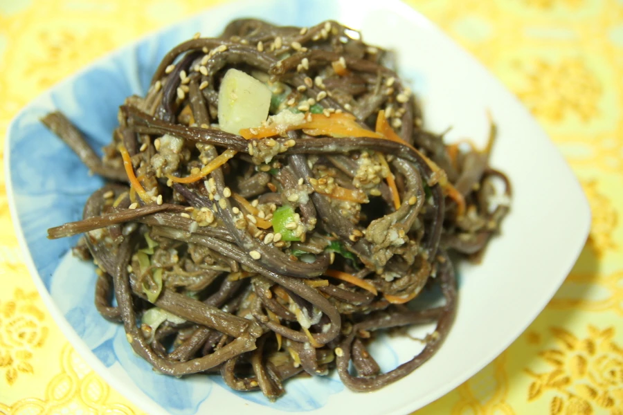 고사리나물 고사리볶음 완성 모습