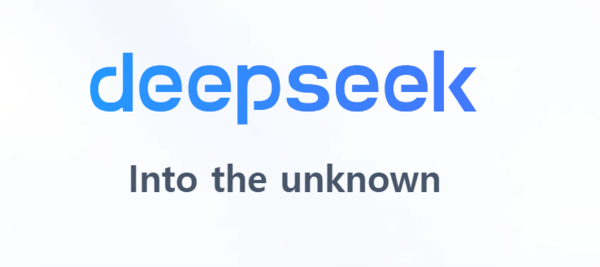 중국 AI스타트업 딥시크 홈페이지 캡쳐.