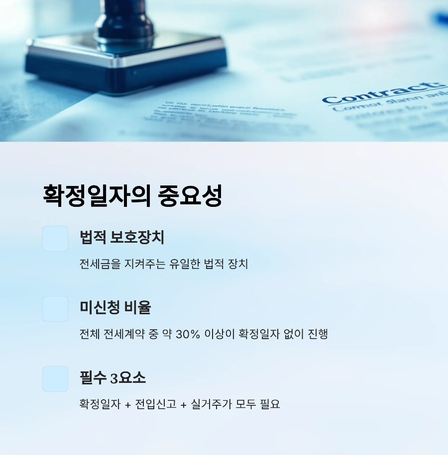 확정일자 중요성