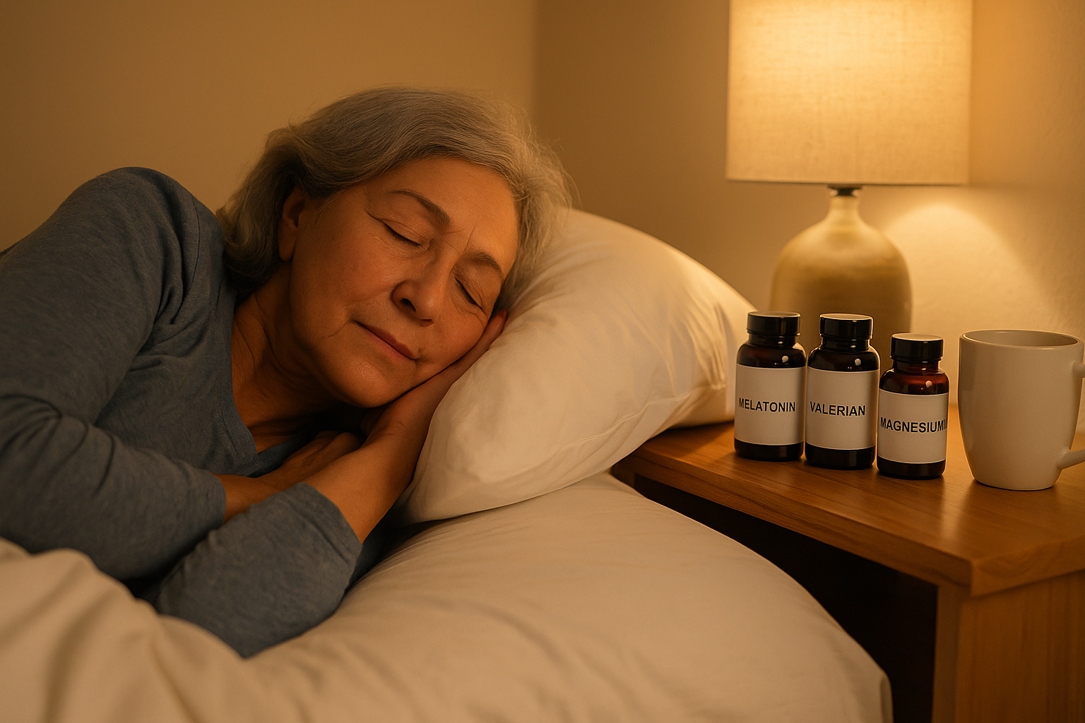 "수면 보조제의 현명한 활용법"에 대한 이미지입니다.