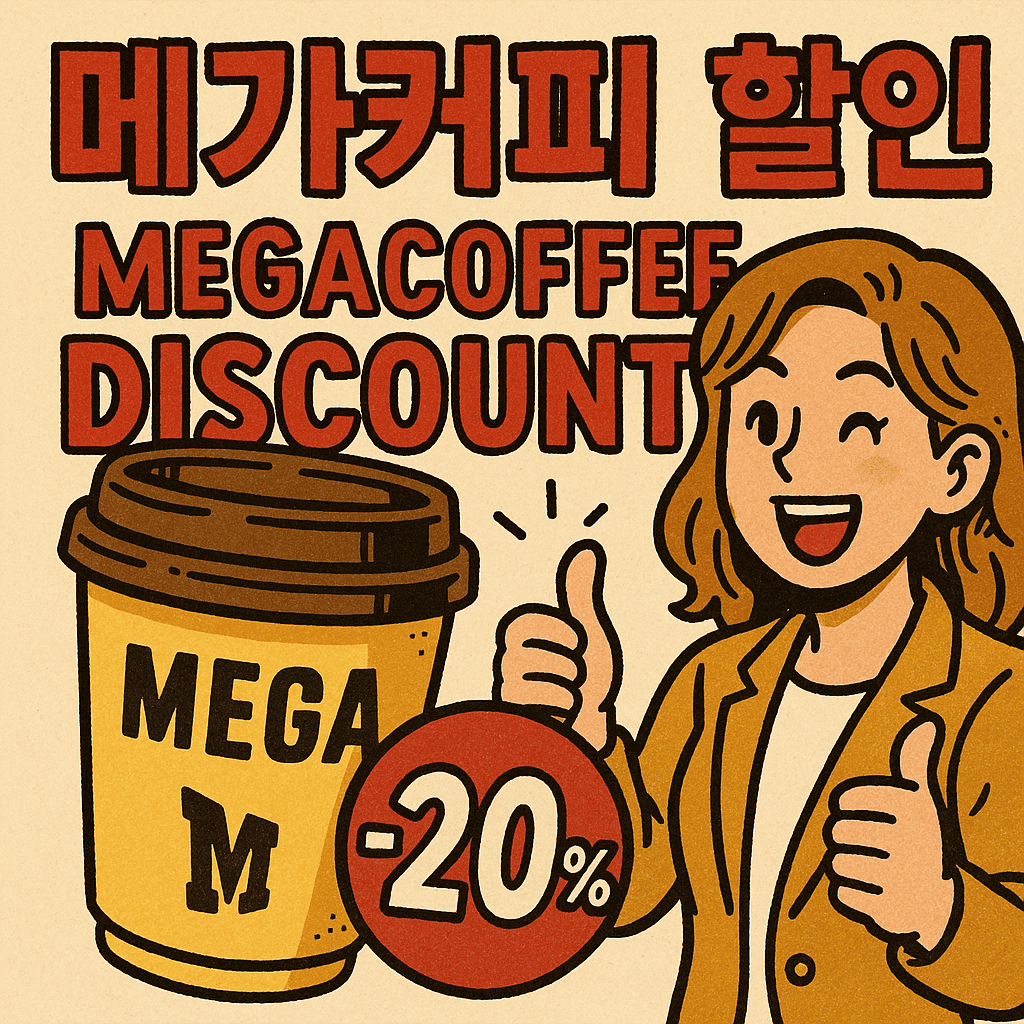 메가커피 할인