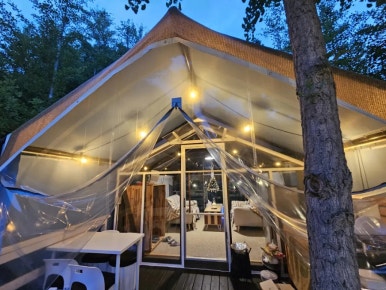 가을 캠핑 강원도 춘천 옐로우힐 캠핑장