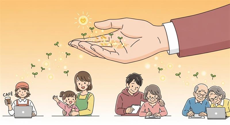 근로장려금, 일은 하지만 소득이 적을 때 나라에서 받는 지원금