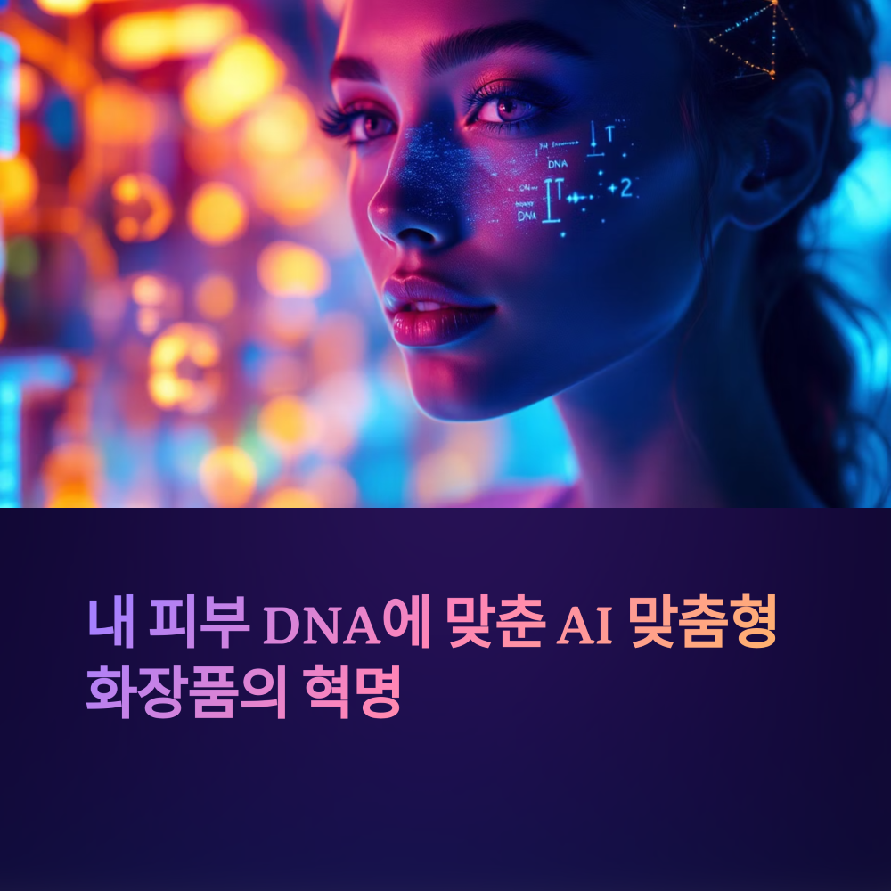 AI로 맞춤형 화장품 제조하는 'DNA 기반 스킨케어 썸네일