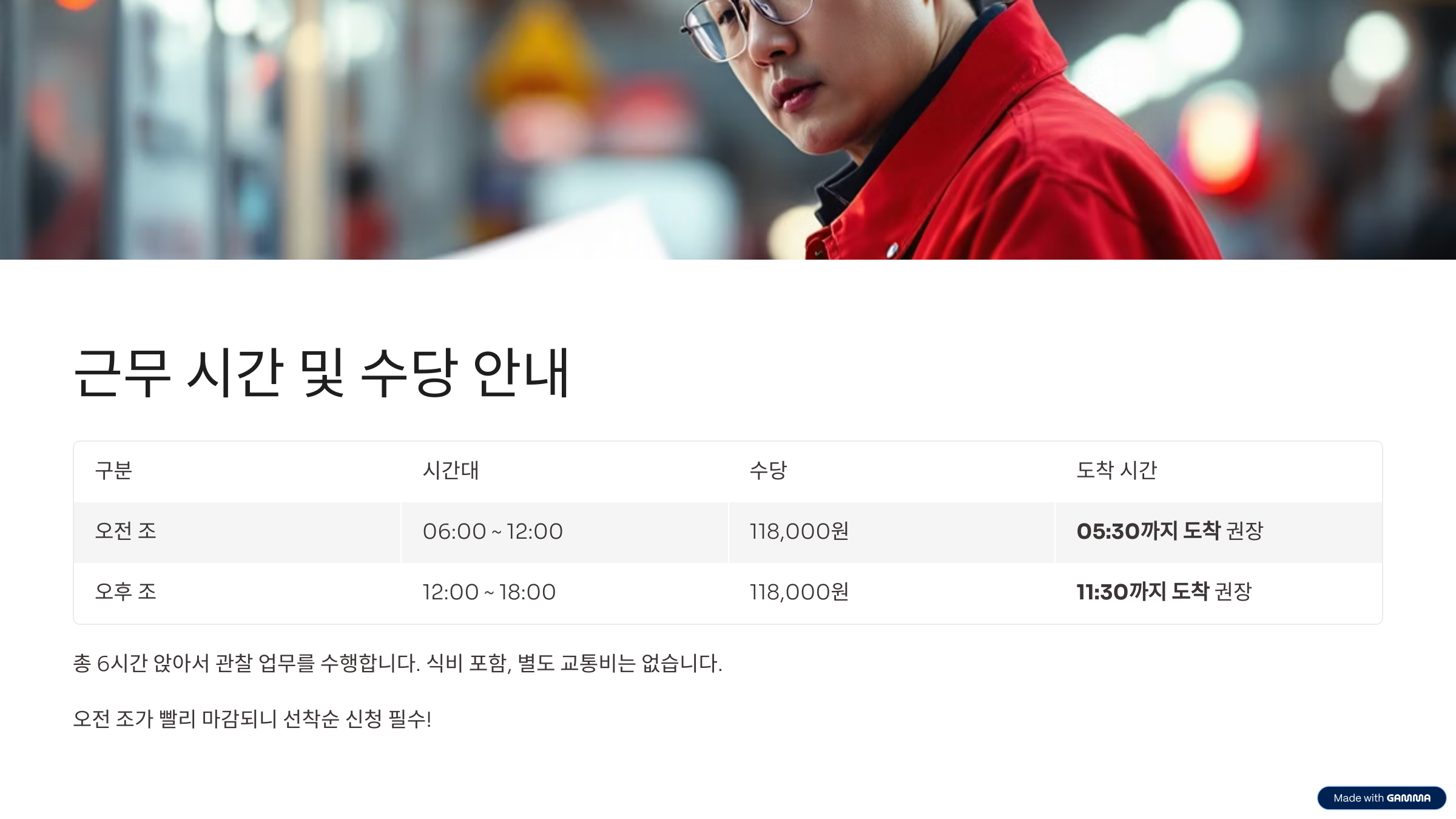 투표참관인 알바 신청방법