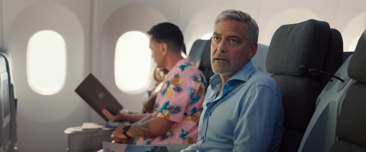 줄리아로버츠와마주친조지클루니의표정_터무니없는표정을짓고있다