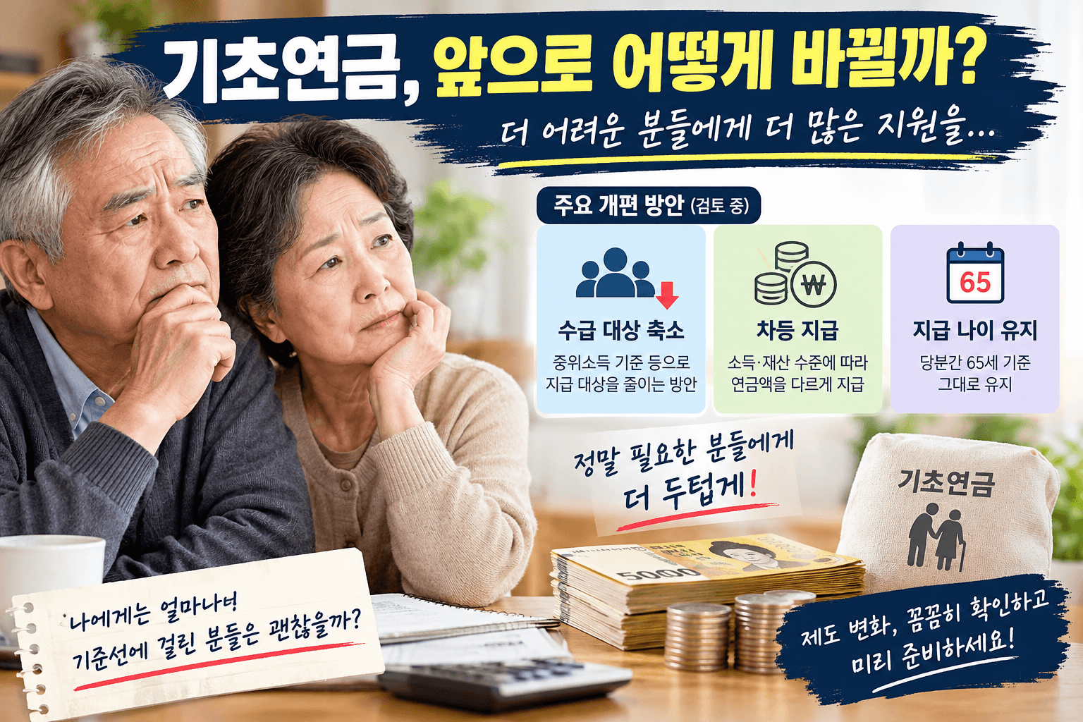 기초연금 개편