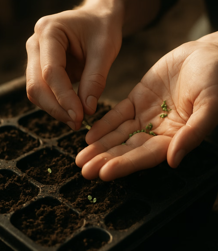 작은 씨앗&amp;#44; 위대한 시작 (파종 시기와 방법)