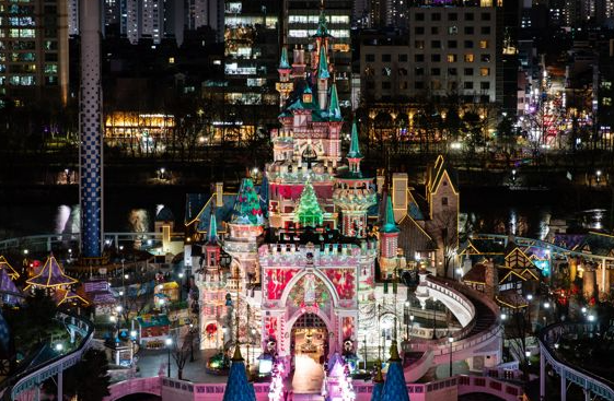 롯데월드 크리스마스 미라클