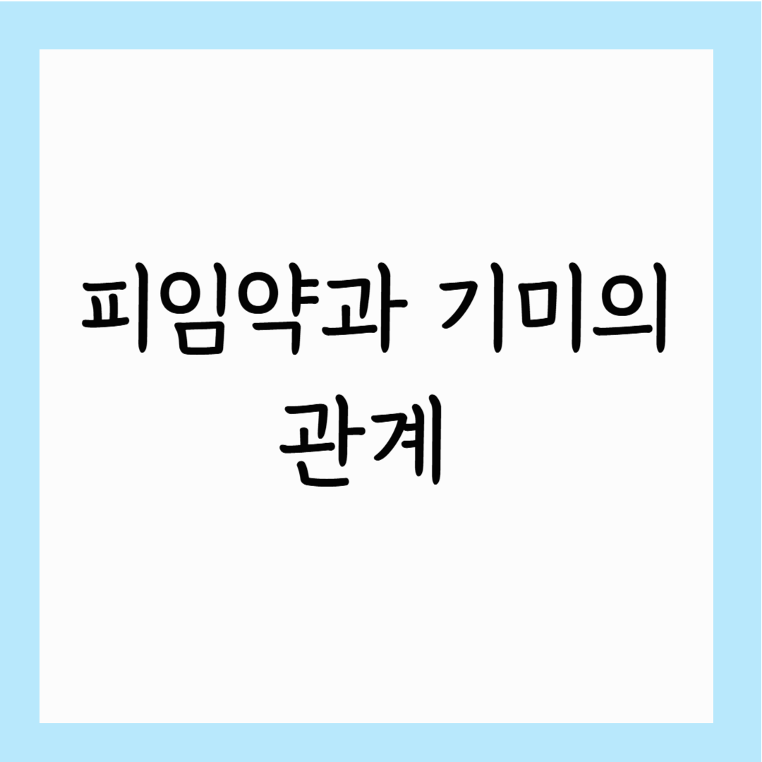 피임약과 기미의 관계: 호르몬 변화가 피부에 미치는 영향