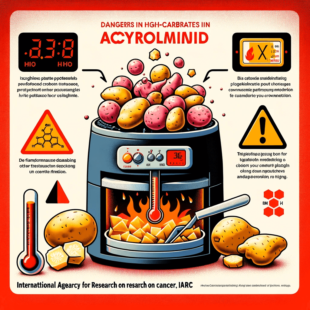 탄수화물 식품 주의! 아크릴아마이드의 위험