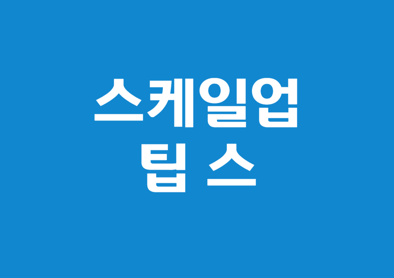 2025년 스케일업 팁스(Scale-up TIPS) 기업 지원사업 안내 - 중소기업 지원사업