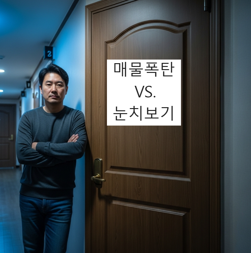 매물 폭탄 vs 눈치 보기, 시장의 반응은?