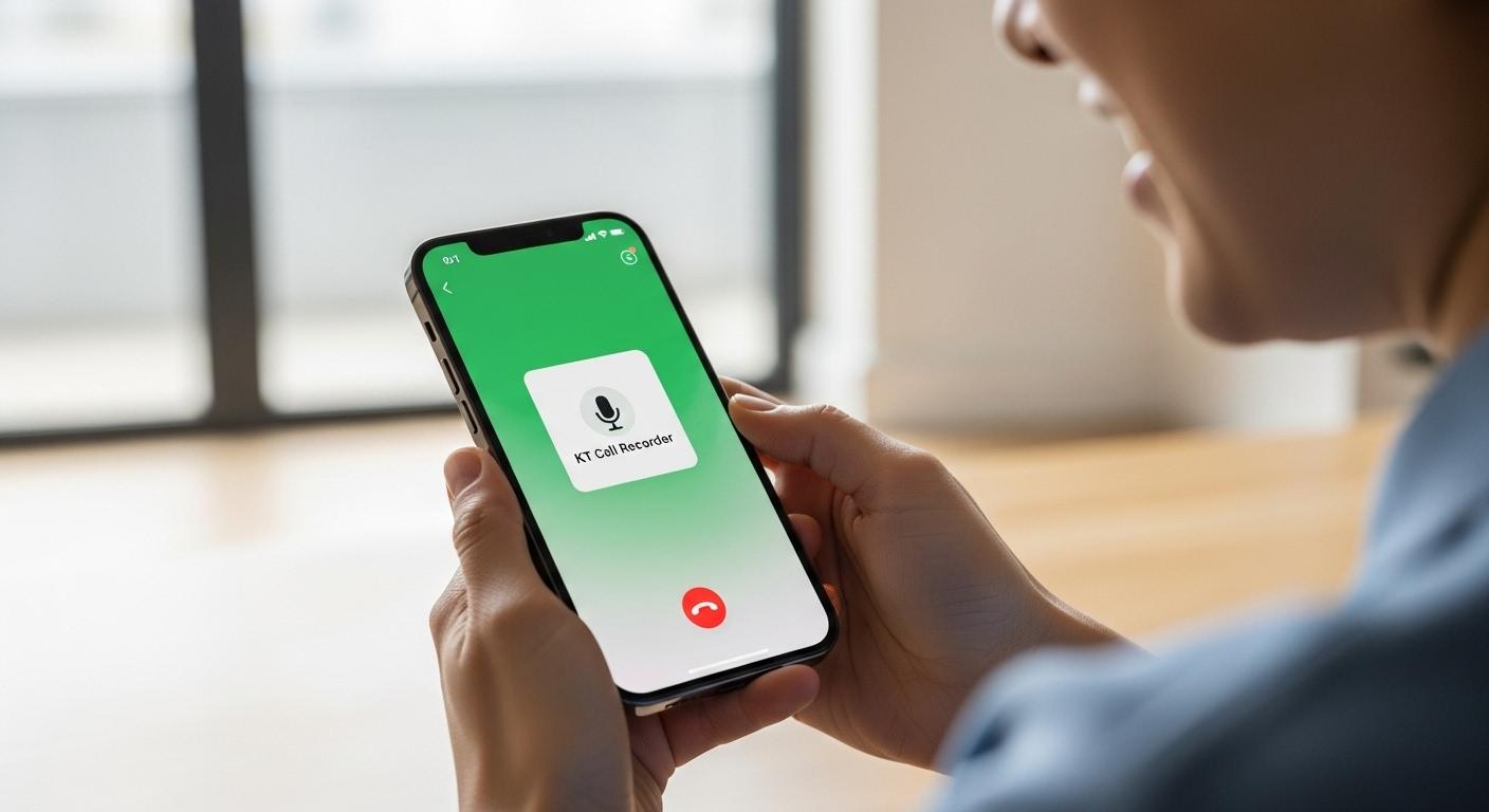 kt 아이폰 통화녹음 무료 어플