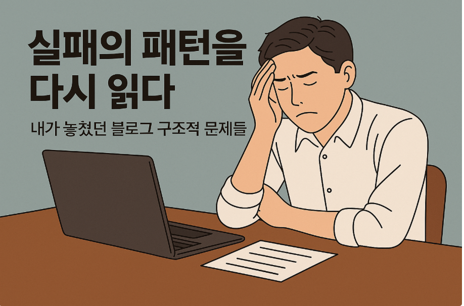 블로그 실패 패턴 분석 썸네일