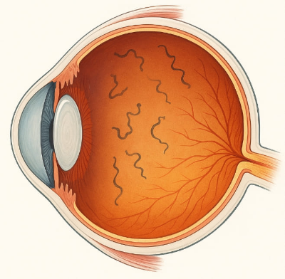 눈에 날파리 현상