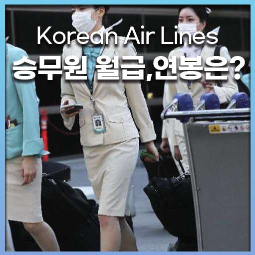 대한항공 승무원 연봉