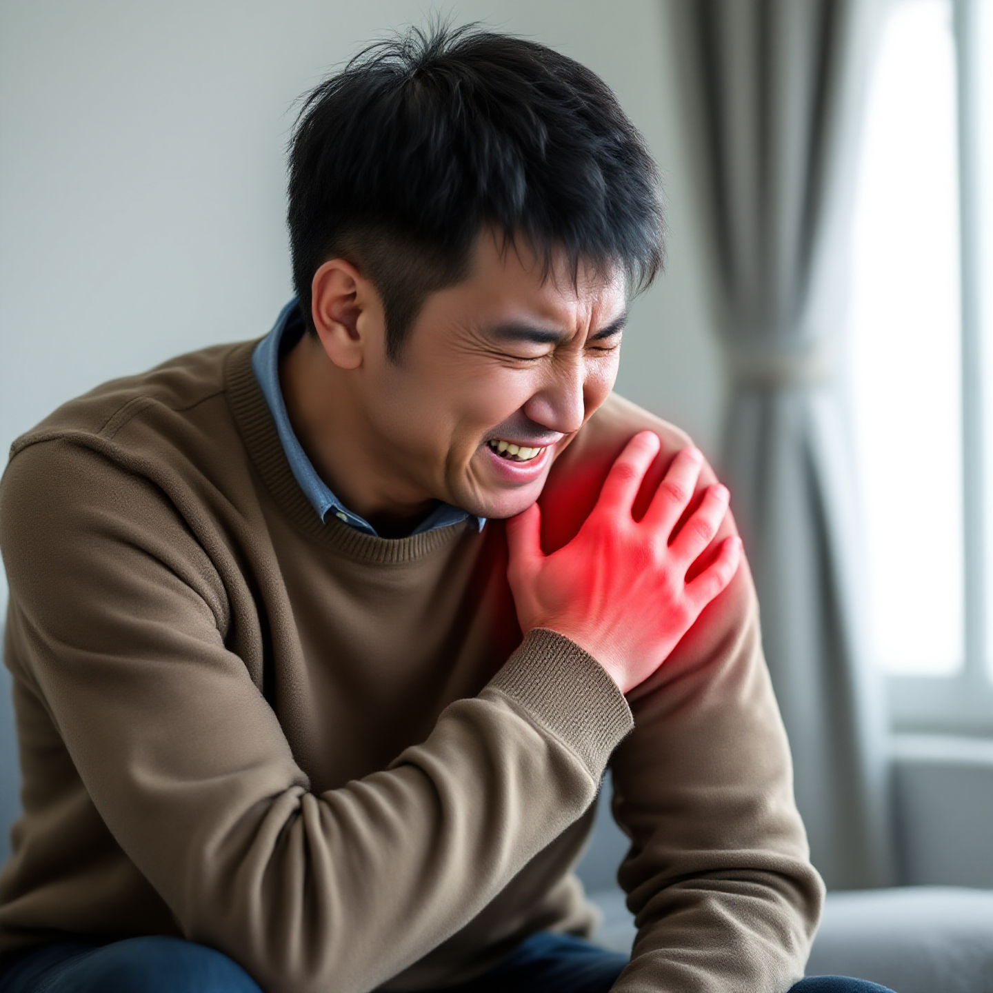 오십견 통증