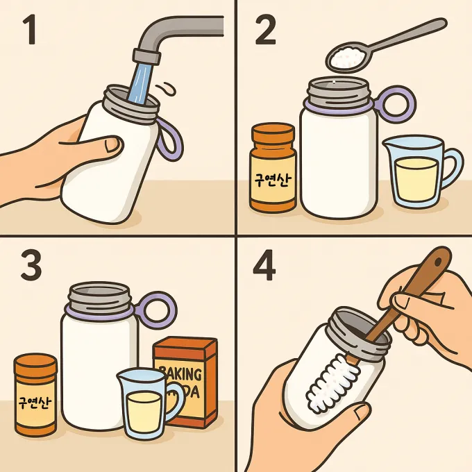 새 텀블러 세척방법