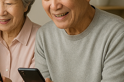 시니어 세대를 위한 스마트폰 활용법