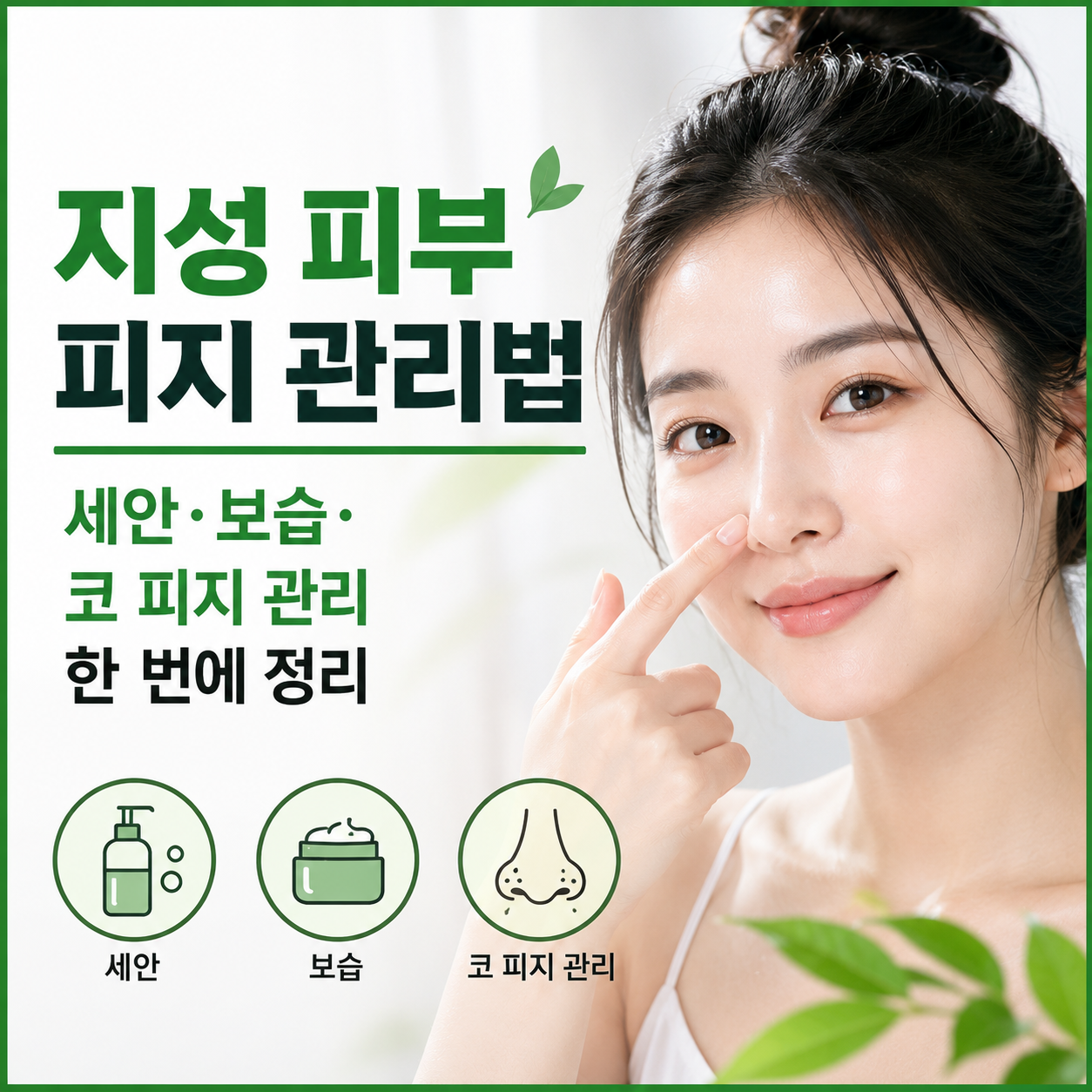 지성 피부 피지 관리법
