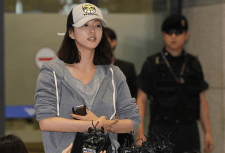 공항-한예슬-모자-스파이명월-드라마