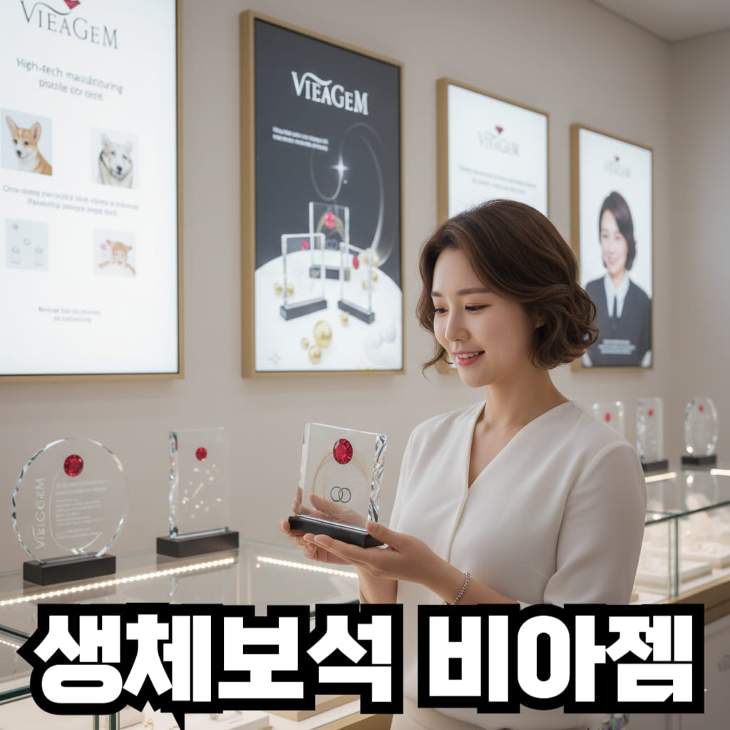 비아젬을 보고 있는 모습