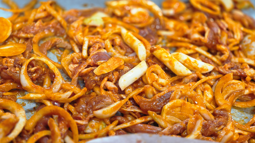 양념이된-오리주물럭