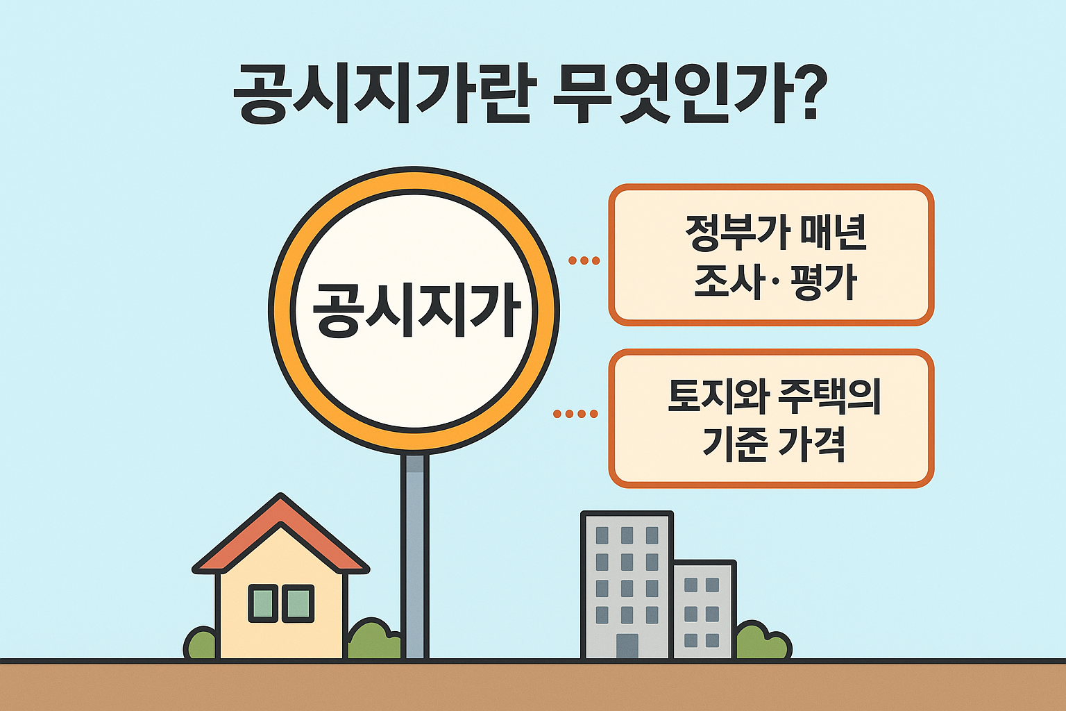 재산세를 결정하는 공시지가 산정 방법 완벽 가이드 공시지가란