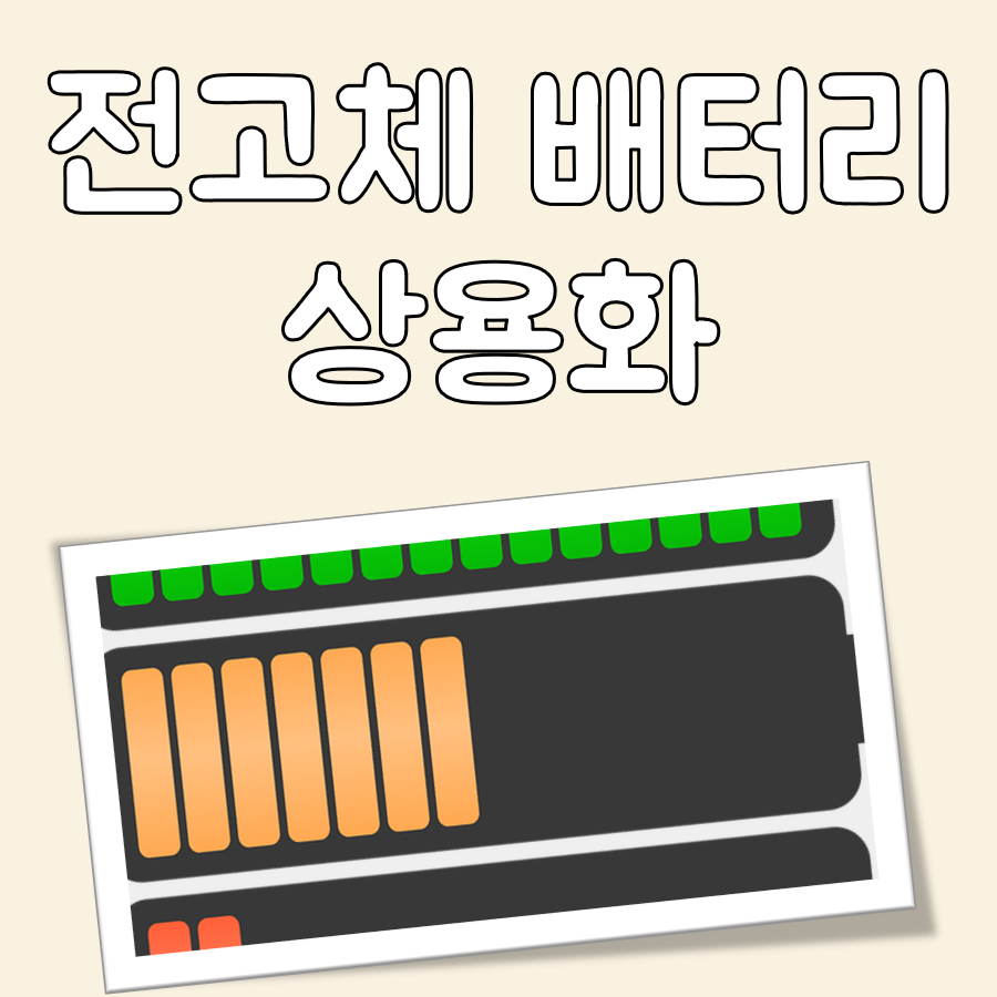 전고체 배터리 상용화 대표 이미지